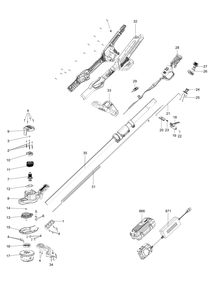 Part Location Diagram of CMCB602 Craftsman Charger