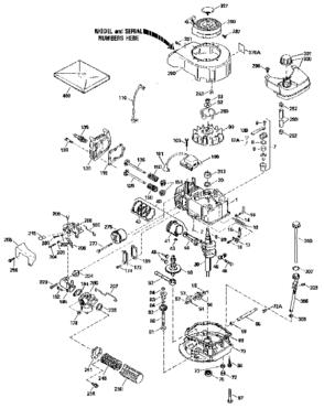 Part Location Diagram of 33521D Craftsman Mounting flange