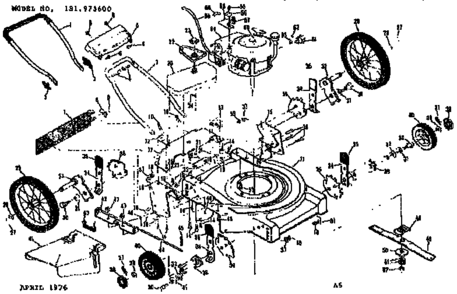 Part Location Diagram of 73608 Craftsman Number plate