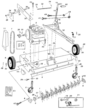Part Location Diagram of 41018 Ridgid DRUM, INNER