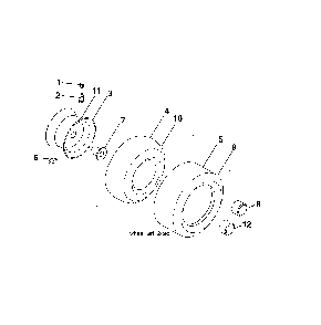 Wheels & tires Diagram and Parts List for 96042022000  Craftsman Lawn Tractor