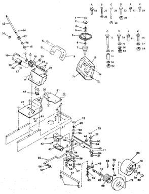 Part Location Diagram of 121321X Craftsman Tie Rod