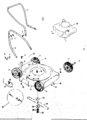 Part Location Diagram of 61946 Craftsman Plate leaf