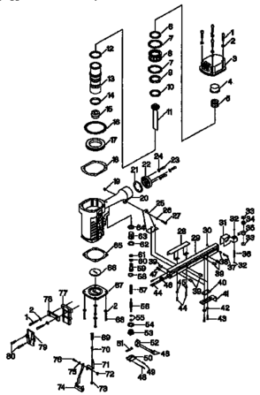 Part Location Diagram of 18337 Craftsman Staples