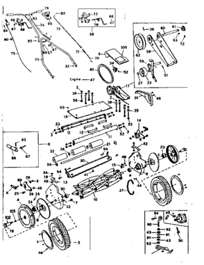 Part Location Diagram of 22940 Craftsman Platform
