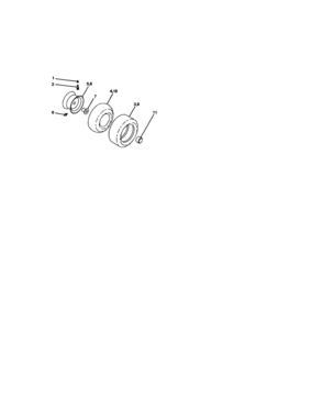 Wheels And Tires Diagram and Parts List for 917272080  Craftsman Lawn Tractor