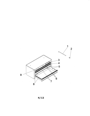 Tool Chest Diagram and Parts List for 706620221  Craftsman Tool Stand & Cart