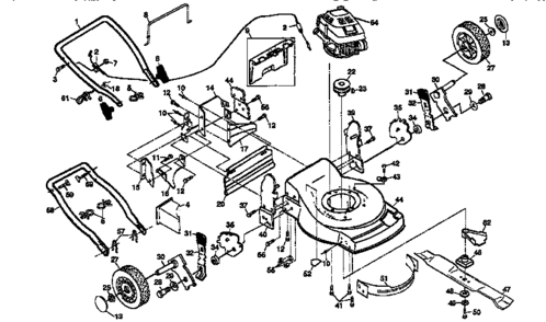 Part Location Diagram of 150425 Craftsman Plug.Mulch