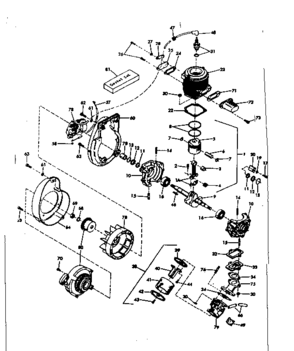 Part Location Diagram of 610630 Craftsman Magneto