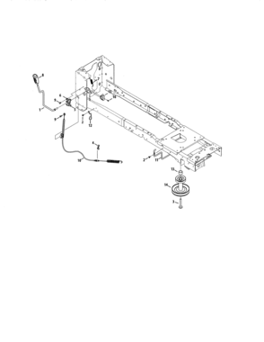 Part Location Diagram of 946-05087D MTD Pto Handle Cable