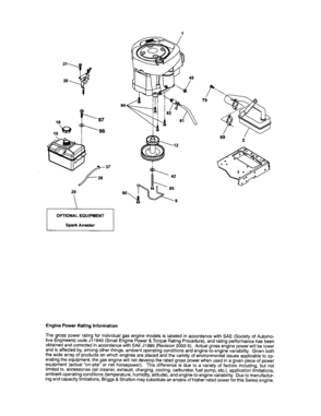 Part Location Diagram of 407546 Craftsman Fuel tank