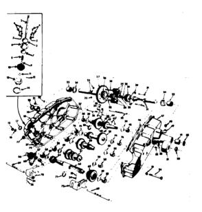 Replacement Parts Diagram and Parts List for 917633A29  Craftsman Lawn Tractor