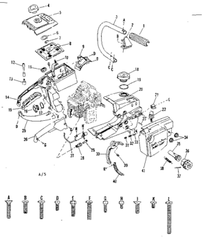 Part Location Diagram of 9100H Craftsman Spring