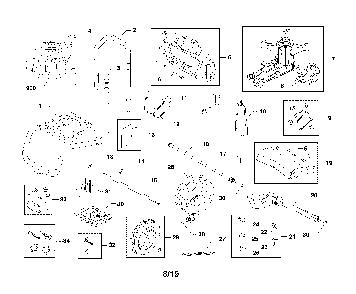 Part Location Diagram of 706607 Briggs and Stratton Pump
