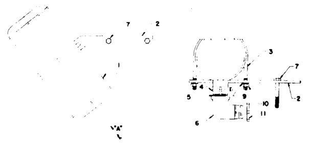 Muffler Assembly Diagram and Parts List for 5803125-8  Craftsman Engine