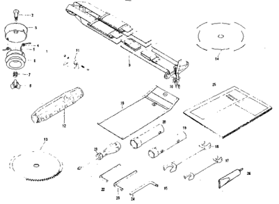 Part Location Diagram of 55771 Generac Nut, Hex - M8
