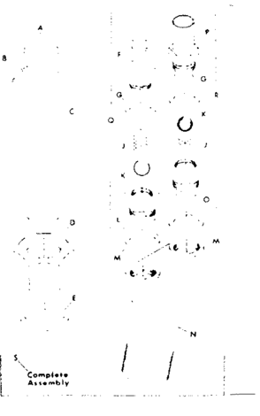 Da754 Pump Assembly Diagram and Parts List for 98564530  Craftsman Sprayer