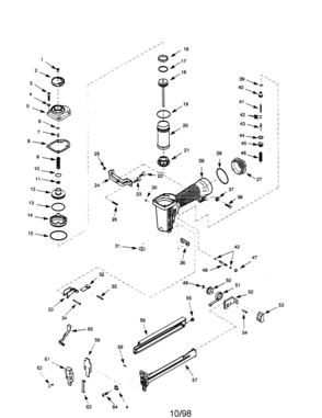 Part Location Diagram of 18318 Ridgid BOLT, W/NUT S30