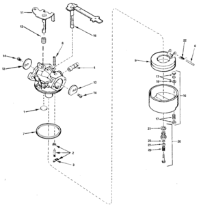 Part Location Diagram of 632563 Craftsman Power screw