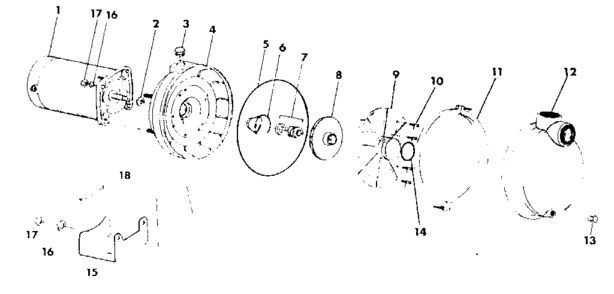 Part Location Diagram of 42-2784 Craftsman Pump shaft seal