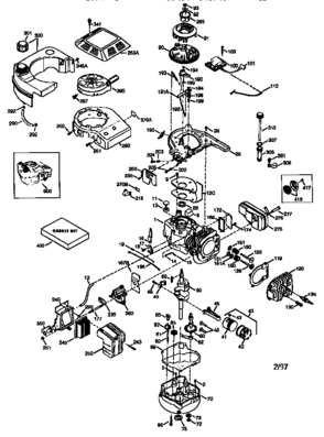 Engine (71/143) 143.975514 Diagram and Parts List for 143975514  Craftsman Engine