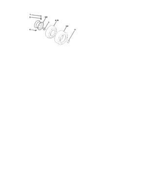 Wheels And Tires Diagram and Parts List for 917273401  Craftsman Lawn Tractor