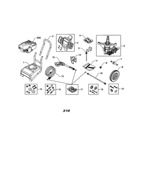 PG 1 - PLDM -UNKNOWN Diagram and Parts List for 580752872 Type 0 Craftsman Pressure Washer