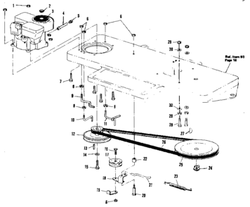 Part Location Diagram of 120758 Craftsman Hex bolt, 2-pack