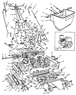 Part Location Diagram of 1027 Craftsman Bolt