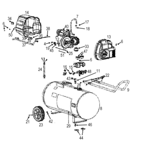 Part Location Diagram of E106611 Husky Screw .250-20 X .75
