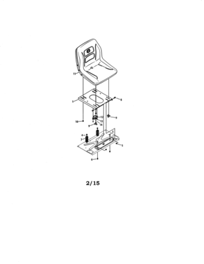 Seat Diagram and Parts List for 247204121  Craftsman Engine