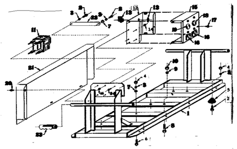 Part Location Diagram of 25774 Craftsman Shroud sup