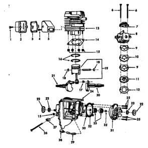 Part Location Diagram of 643A100 Craftsman Fastener