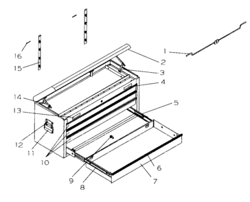 Part Location Diagram of A18198-EBK Craftsman 3