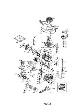 Part Location Diagram of 750877A Craftsman Engine