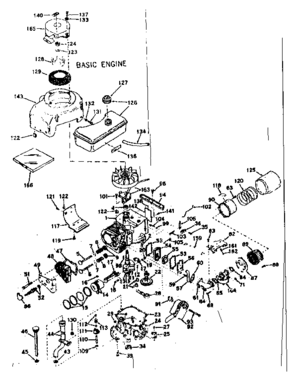 Part Location Diagram of 631451 Craftsman Carburetor
