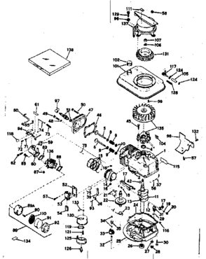 Part Location Diagram of 650539 Craftsman Screw