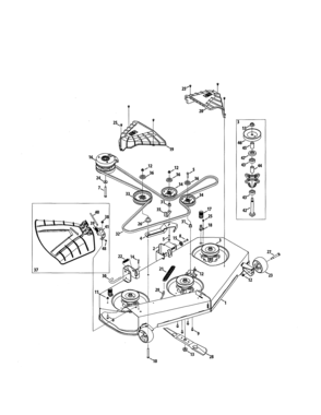 Part Location Diagram of 942-0506A MTD Blade-16.28