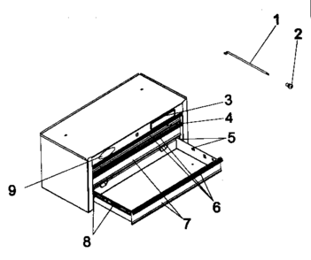 Part Location Diagram of A17651A1-ERD Craftsman 3