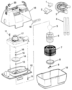 Part Location Diagram of 818989 Craftsman Drum