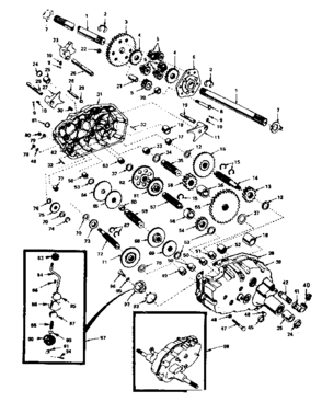 Part Location Diagram of 3056P Craftsman Hex bolt