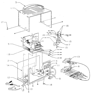 Part Location Diagram of STD-510803 Craftsman Machine screw, 8-pack
