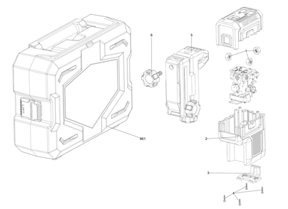 Part Location Diagram of N550220 DeWALT SCREW, SCREW TORX ST2.5X10