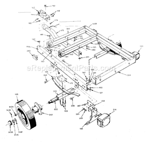 Part Location Diagram of 881 Craftsman Hex Bolt, 2-pack