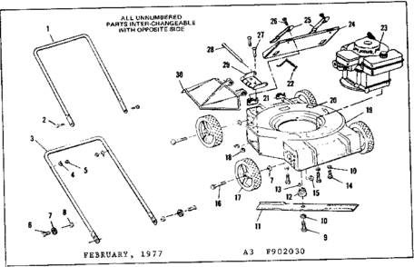 Part Location Diagram of 42917 Craftsman Upper handle