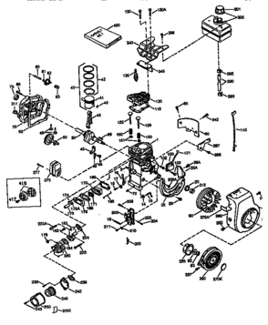Engine 143.963517 (71/143) Diagram and Parts List for 143963517  Craftsman Engine