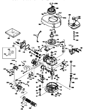 Engine 143.964512  (71/143) Diagram and Parts List for 143964512  Craftsman Engine