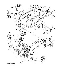 Ground drive Diagram and Parts List for 96042022000  Craftsman Lawn Tractor