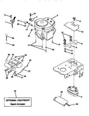 Part Location Diagram of 151273 Craftsman Throttle Control