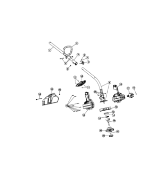 Part Location Diagram of 753-04345 MTD Upper Drive Shaft Housing Assembly